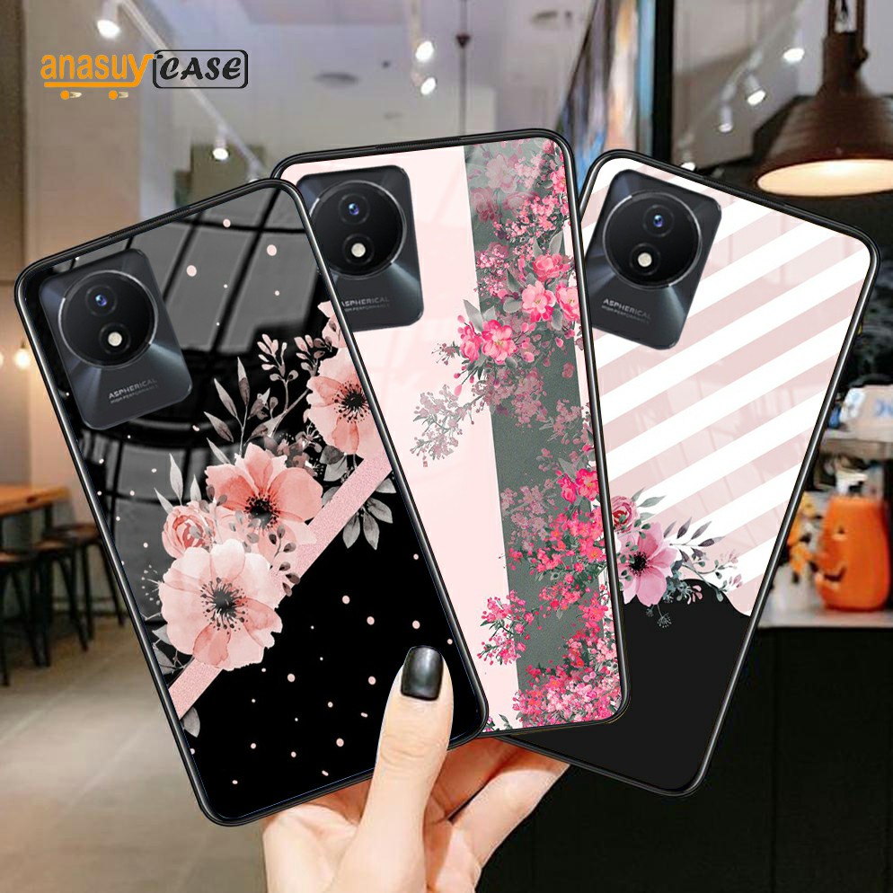 [SC49] Softcase Kaca VIVO Y02 2022 Terbaru - Case handphone VIVO Y02 2022 Terbaru - Kondom Hp VIVO Y