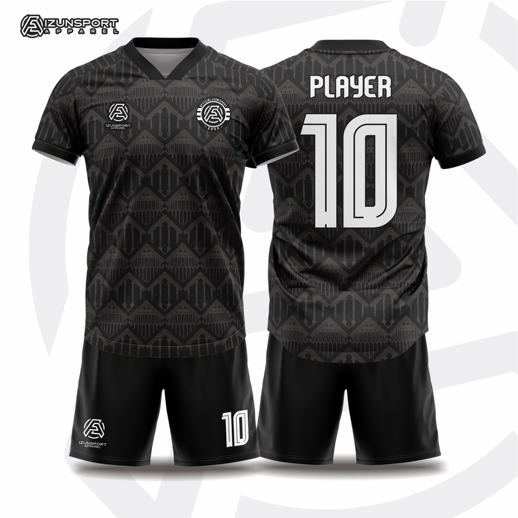 setelan jersey full printing sepakbola futsal custome satuan motif kalimantan 0.20