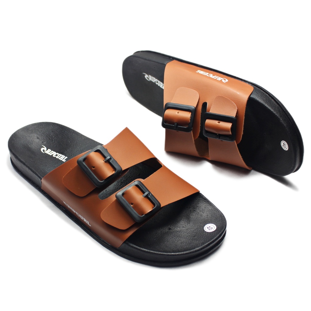Sandal Pria/Wanita Slop Gesper Sandal Santai Fashion Kasual KM-PPM051