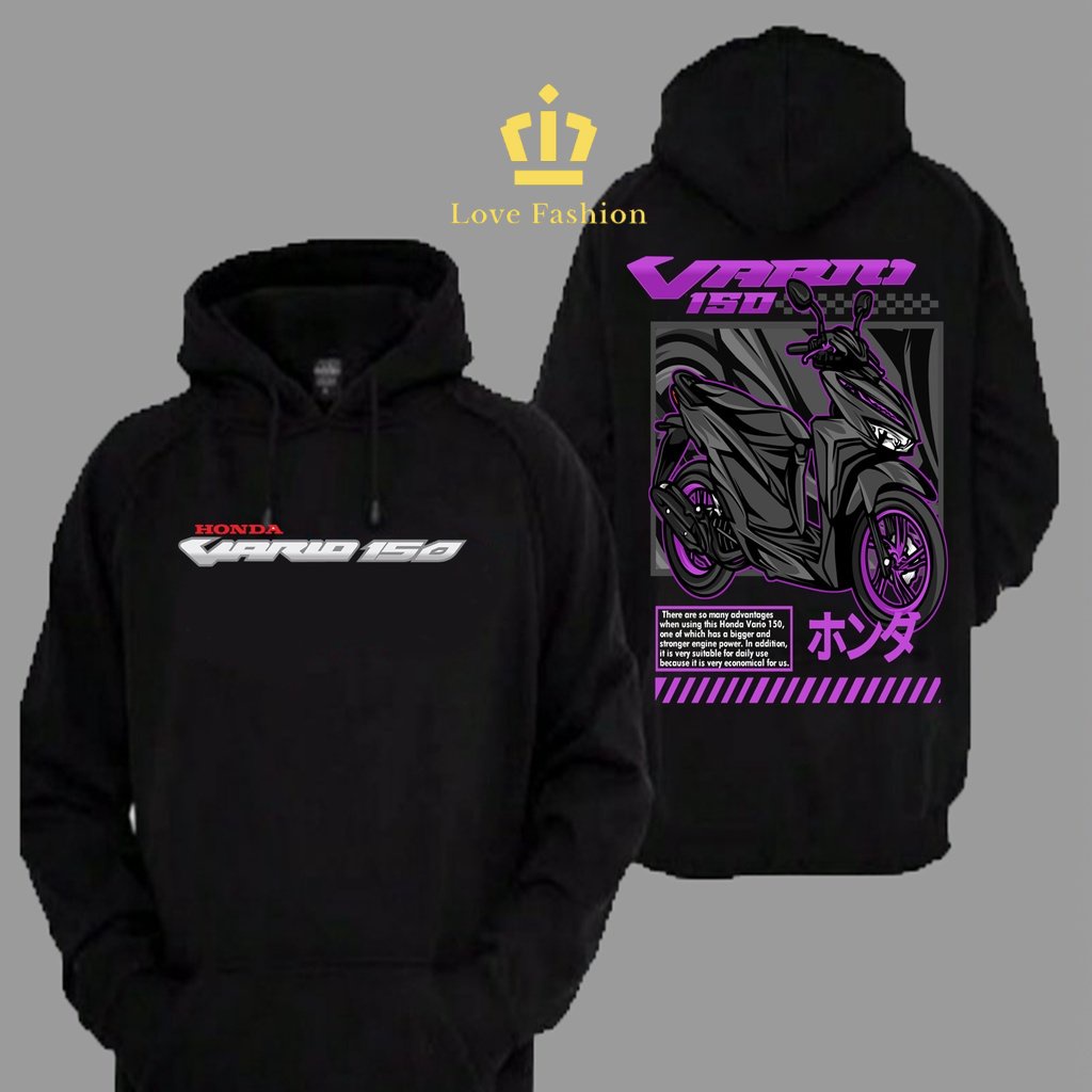Sweater Hoodie Distro Motor Honda Vario 150 In Addition Premium Terbaru