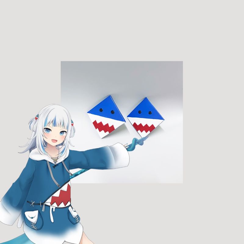 Aksesoris Gawr Gura Vtuber Hololive