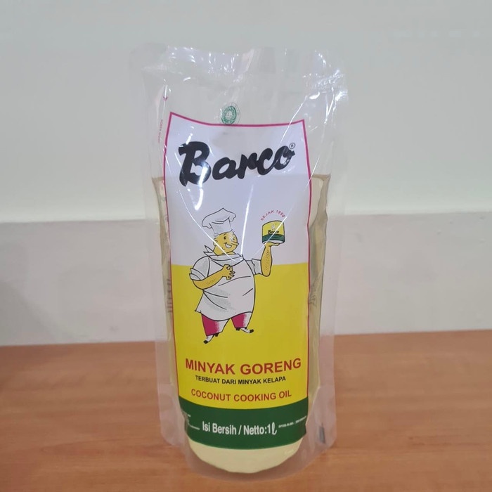 

Barco Minyak Goreng 1 Liter Refill/Barco Minyak Kelapa Murni/Minyak Goreng