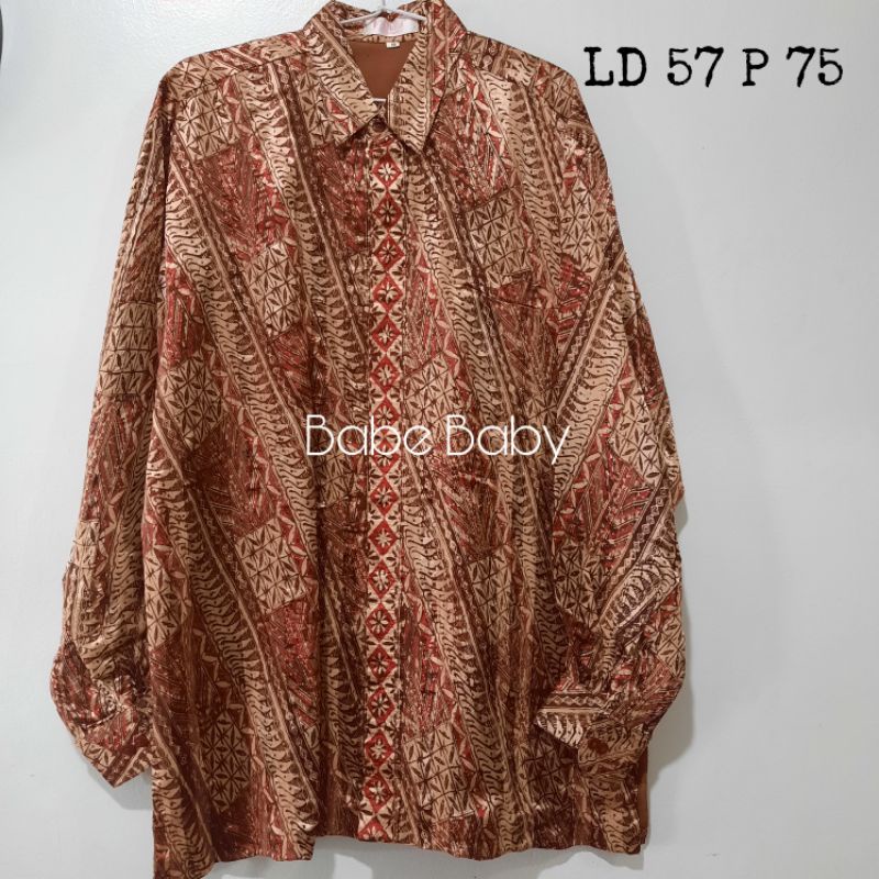 Kemeja Batik Serat Nanas Pria