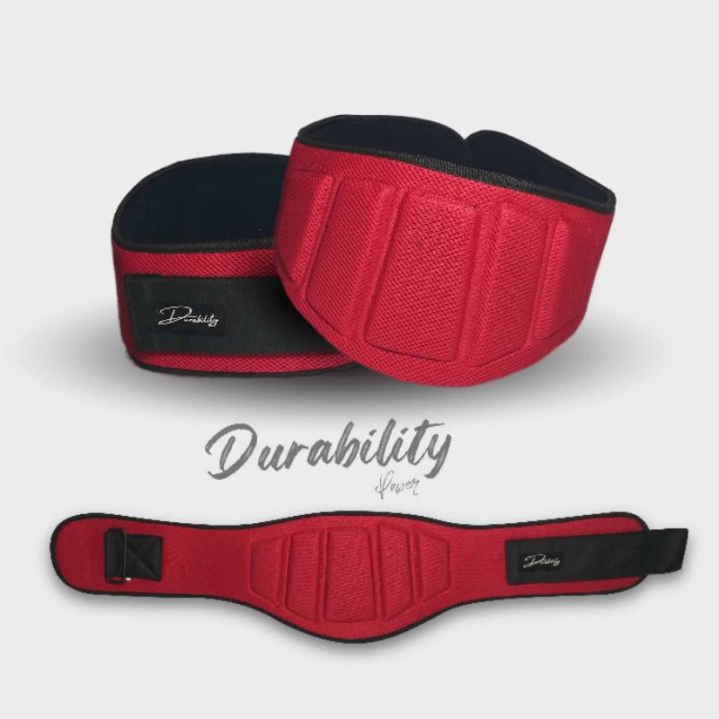 SABUK GYM SABUK FITNESS POWER BELT SABUK ANGKAT BEBAN (DurabilityPower)