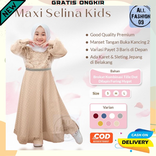 Gamis Anak Tanggung Baju Muslim Anak Perempuan Gamis Syari Pakaian Muslim Anak Perempuan Import Gham