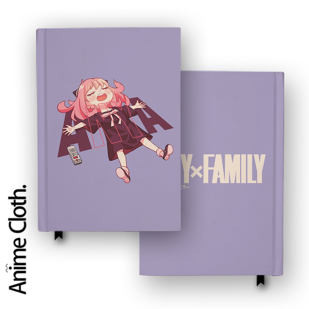 

Buku Catatan Notebook Anime Spy X Family Anya 13 Forger Cute Agenda Diary Jurnal Custom Hardcover A5 A6
