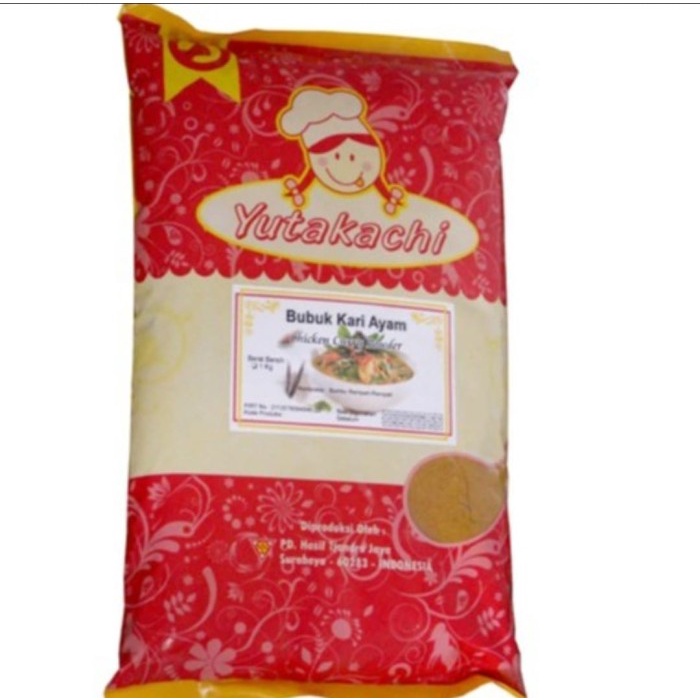 

\\\\\] YUTAKACHI BUMBU BUBUK KARI AYAM 1kg