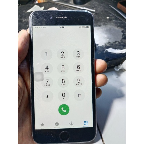 IPhone 6S 16GB Minus iCloud lupa bahan Bypass