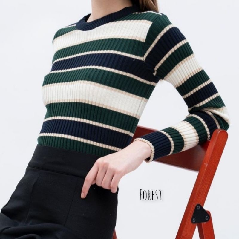 Belleza oulet baju rajut Cardigan rajut atasan wanita Bica Knit Inner premium