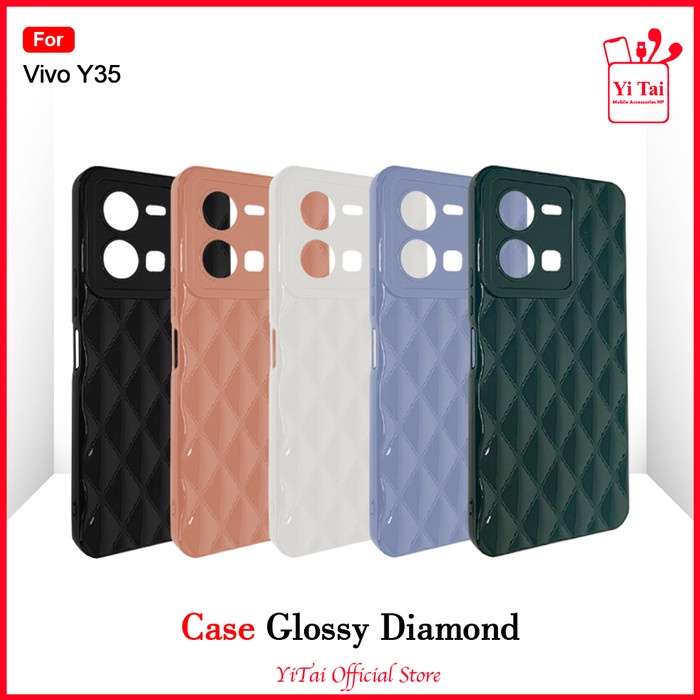 YITAI YC-27 Case Glossy Diamond Vivo Y35