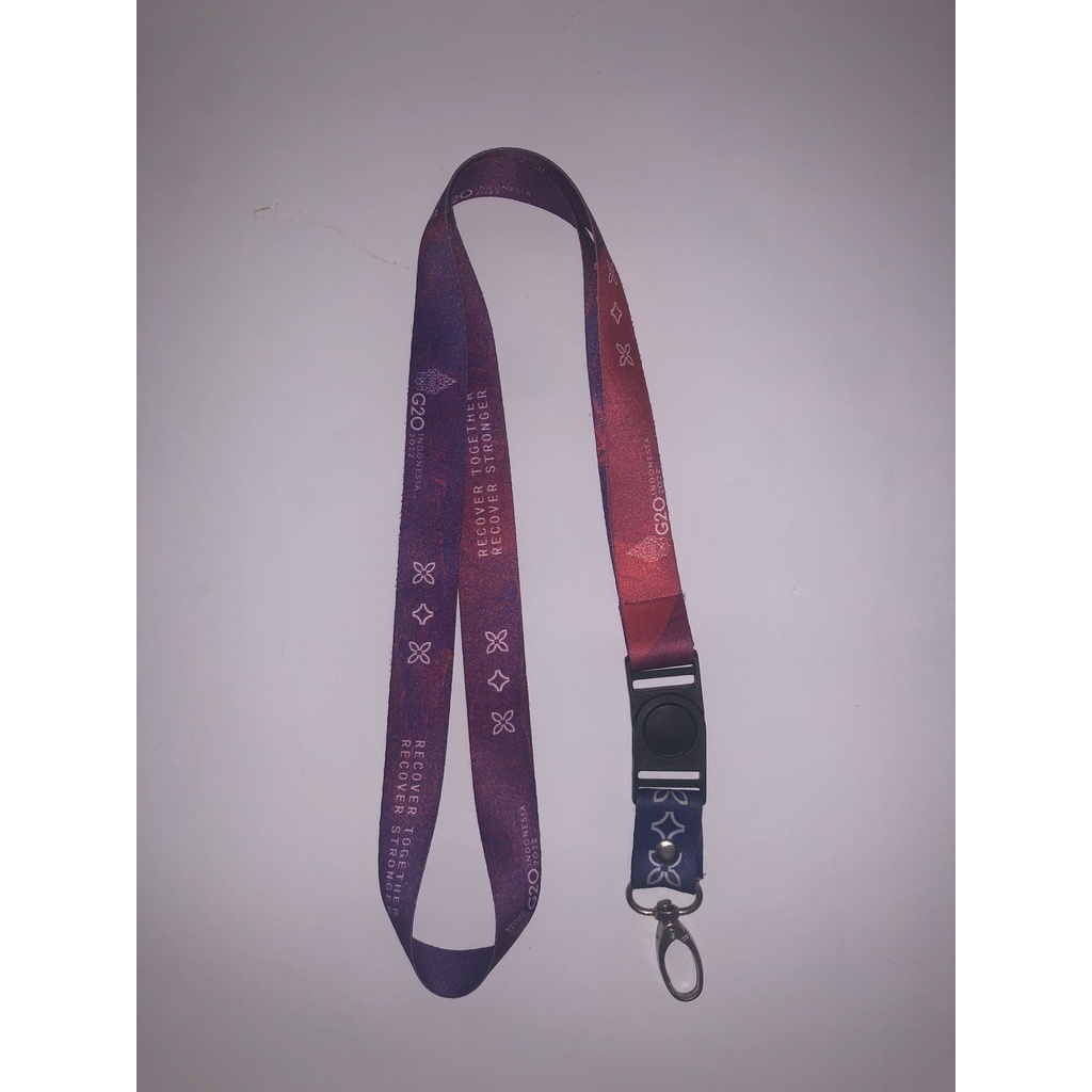 TALI LANYARD CUSTOM FULL PRINTING