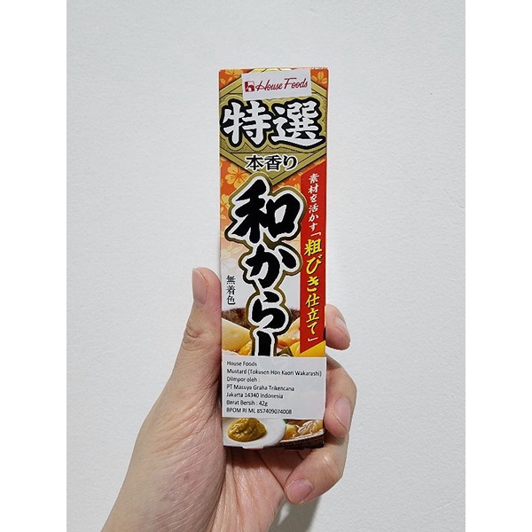 

House Mustard Tokusen Hon Kaori Wakarashi | Saus Mustard Jepang