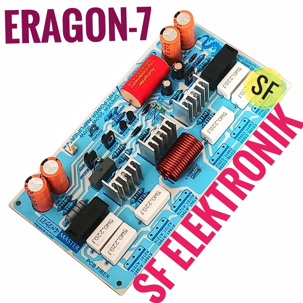 Kit Power Amplifier Driver 600Watt Mono ERAGON-7