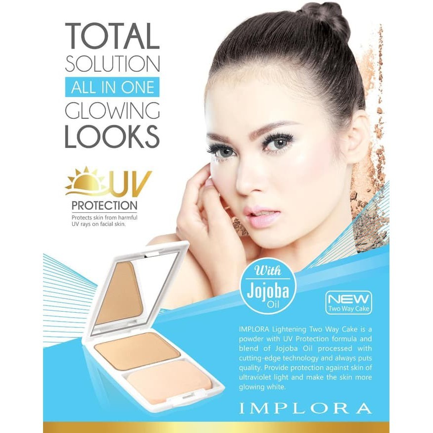 ✿ MADAME ✿ IMPLORA BEDAK SELUTTU POWDER CAKE TWO WAY CAKE COMPACT POWDER 2 IN 1