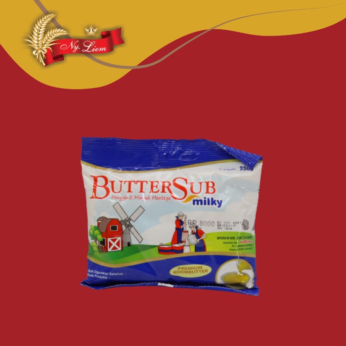 

BUTTERSUB Milky Butter Oil Substitute 250 gram