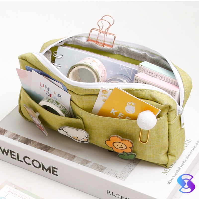 

READY Tas Pena Kapasitas Besar Ins Jepang SMP Wanita Bernilai Tinggi Siswa Kotak Alat Tulis In Trendi Gadis Tas Alat Tulis Niche 2022 Terbaru Tas Pena VIS4567