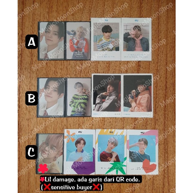 (TOLONG BACA KET) TXT MINISODE R YEONJUN , YEONJUN MESS, YEONJUN LAMARAN FIGHT JEWEL PHOTOCARD