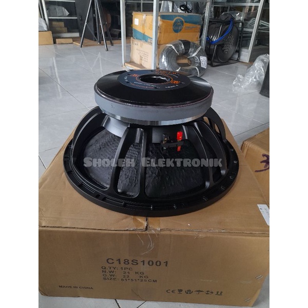 Speaker Komponen Barclay C18S1001 By Huper Voice Coil 5 inch