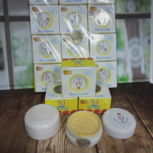 [3 PCS] Cream Siang SJ UV Whitening Sinjung / Cream Sj Topeng Original