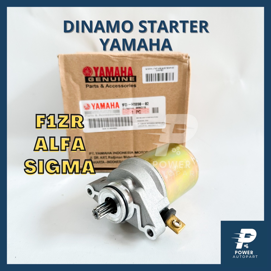 DINAMO STATER YAMAHA F1ZR, FIZR, SIGMA, ALFA, FORCE 1 KUALITAS ASLI ORIGINAL YAMAHA PRESISI