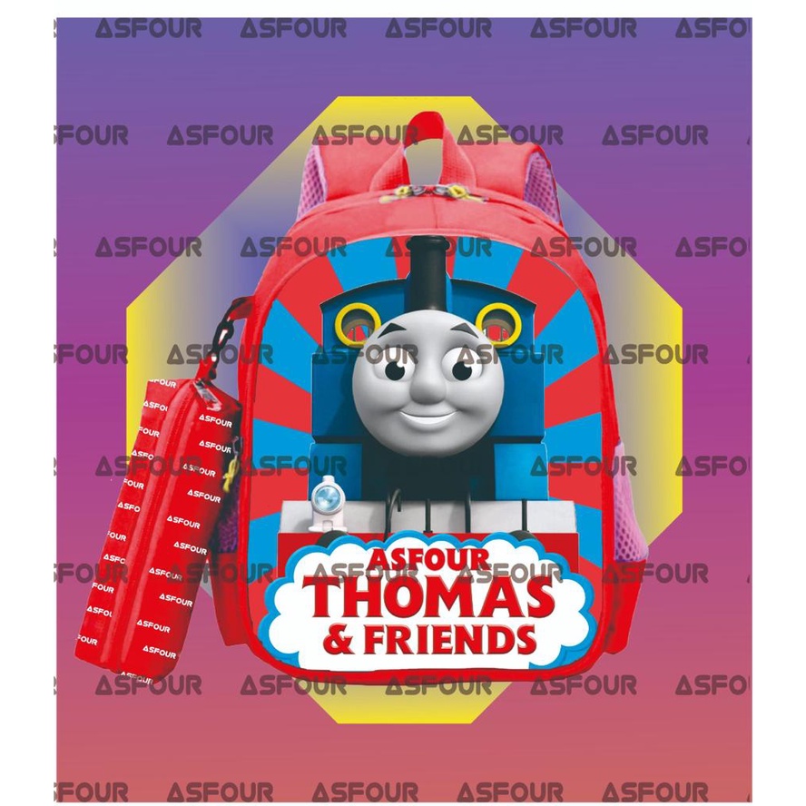 ASfour - PREMIUM Tas anak sekolah laki laki ransel THOMAS AND FRIENDS terbaru 2023 bisa bayar di tempat ( COD )