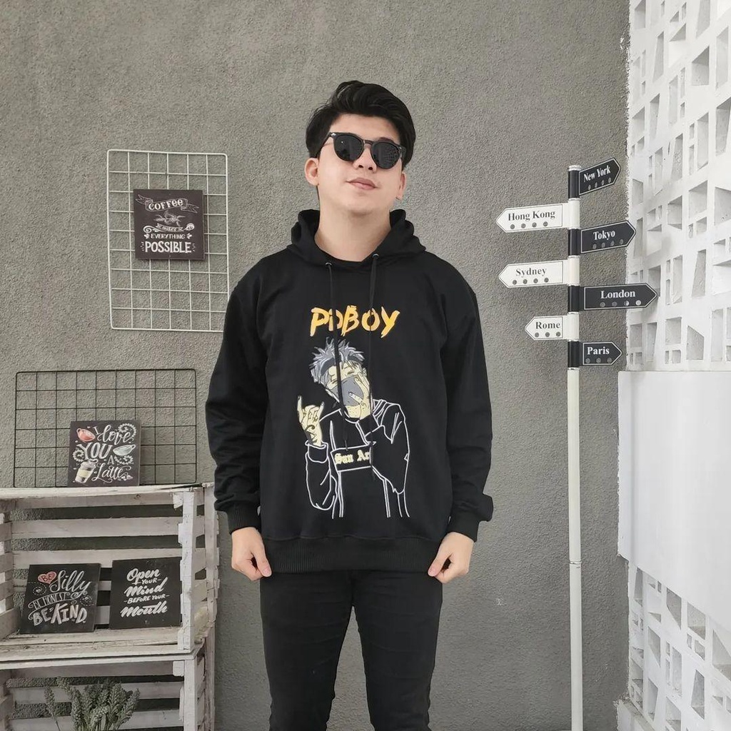 Hoodie Sweater PD BOY bisa untuk jaket pria/wanita