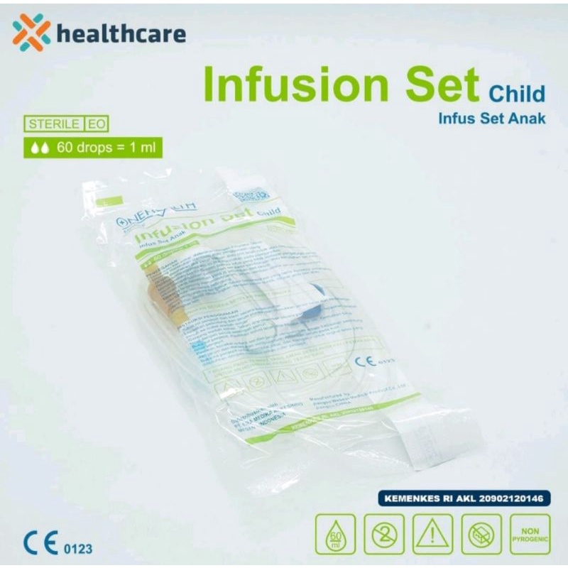 Healthcare - Infu Sion Set Anak &amp; Dewasa Per Buah