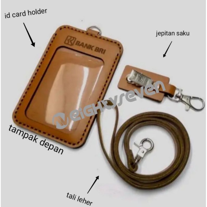 

⭐⭐⭐⭐⭐(TERMURAH DAN BERKUALITAS) ID CARD. NAME TAG KULIT 100% ASLI BANK BRI CUSTOM NAMA DAN LOGO PERUSAHAAN DAN INTANSI