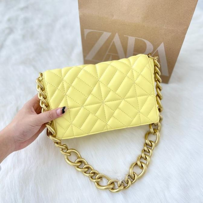 TAS WANITA ZARA QUILTED Z3560 TAS BAHU SELEMPANG
