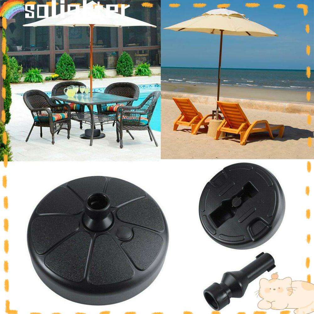 Solighter Payung Base Outdoor Pantai Halaman Pasar Heavy Duty Holder