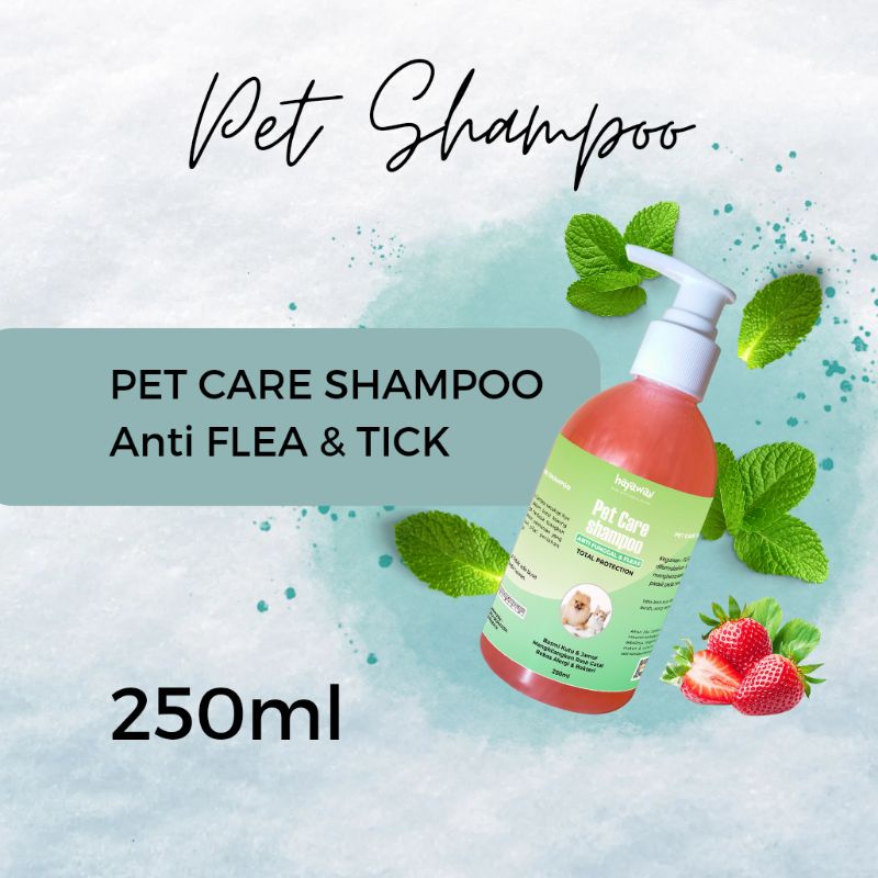 Shampo Kucing  ANTI FUNGAL &amp; FLEAS 250ml untuk basmi kutu dan jamur