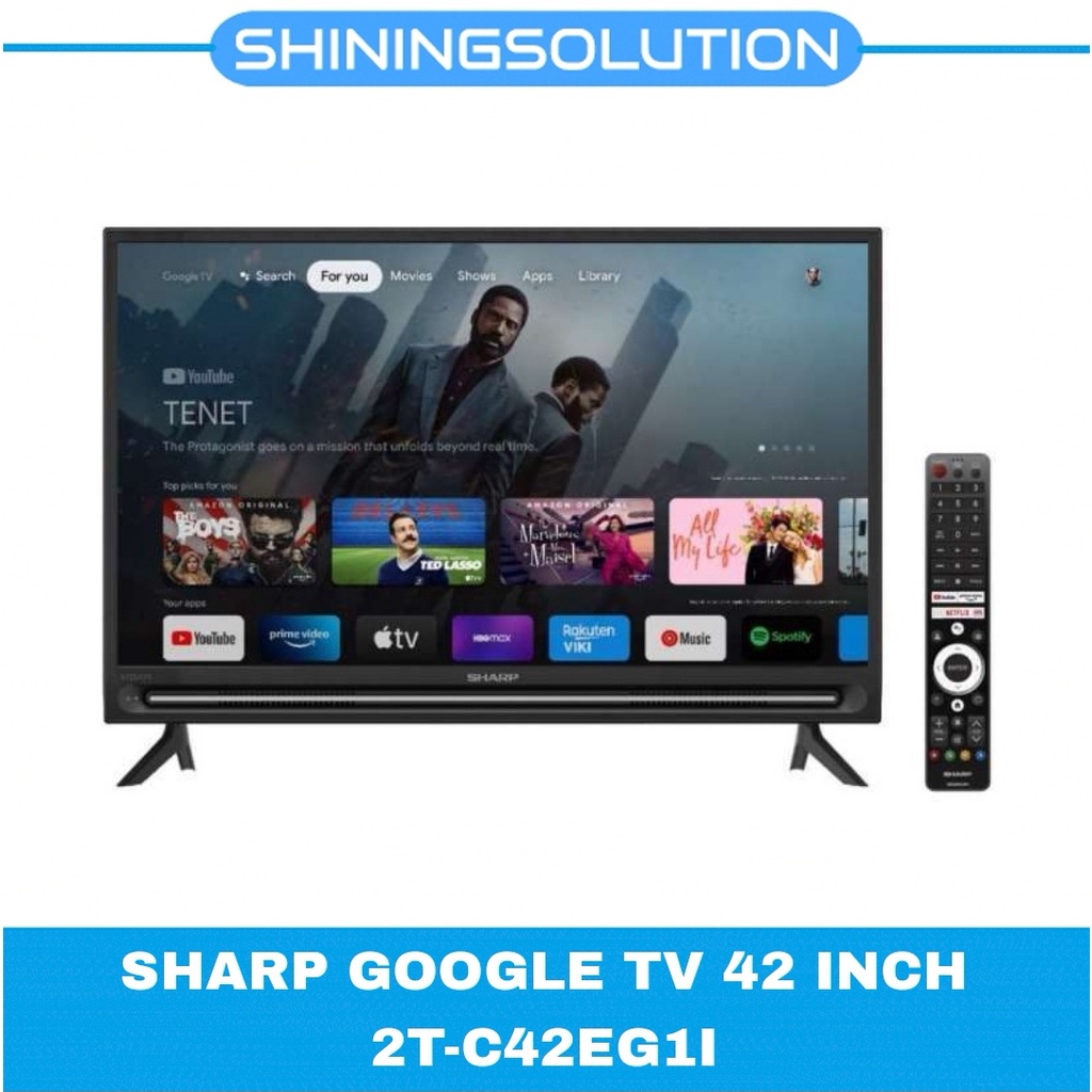 SHARP GOOGLE TV 42 INCH 2T-C42EG1I