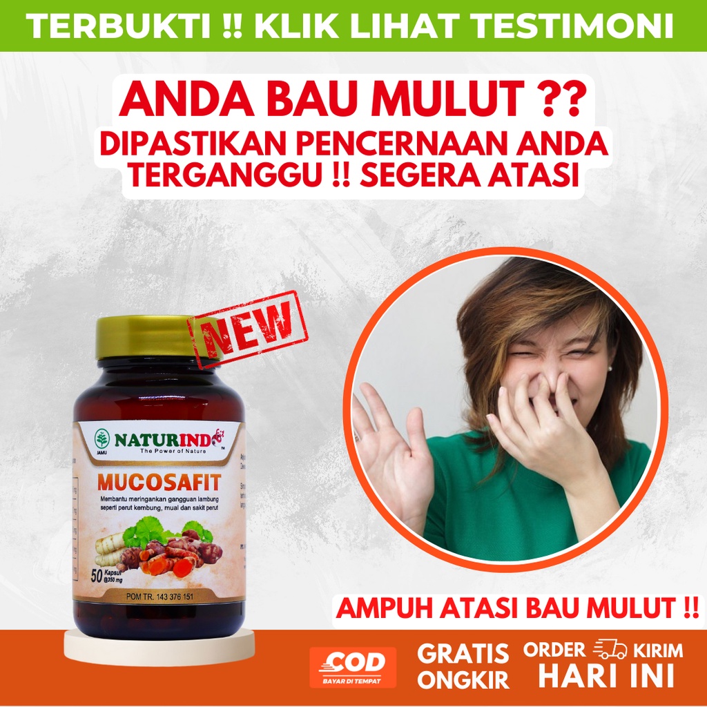 Obat Herbal Bau Mulut Permanen Menahun dan Nafas Tidak Sedap Obat Penghilang Bau Mulut Karena Asam L
