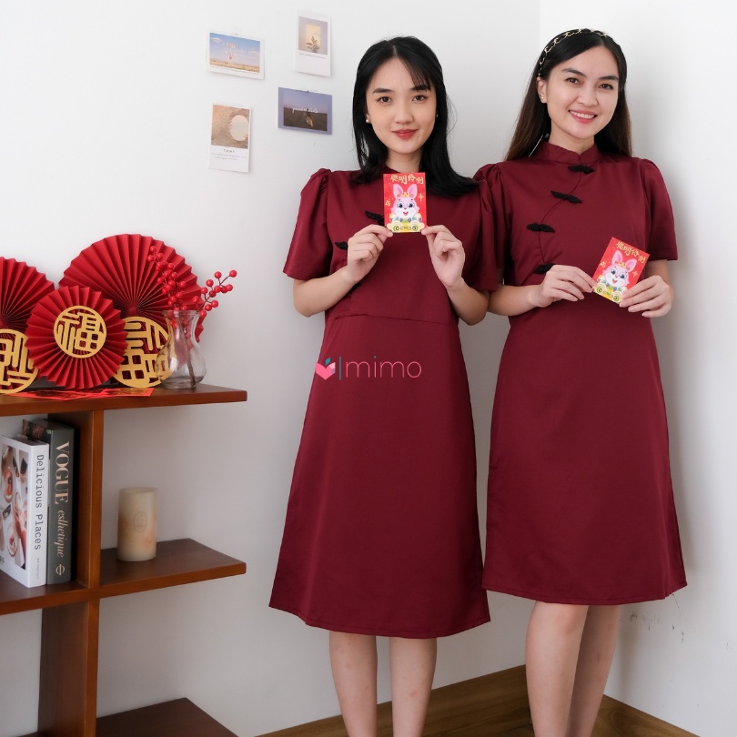 Mayleen Cheongsam Dress (Imlek Collection)