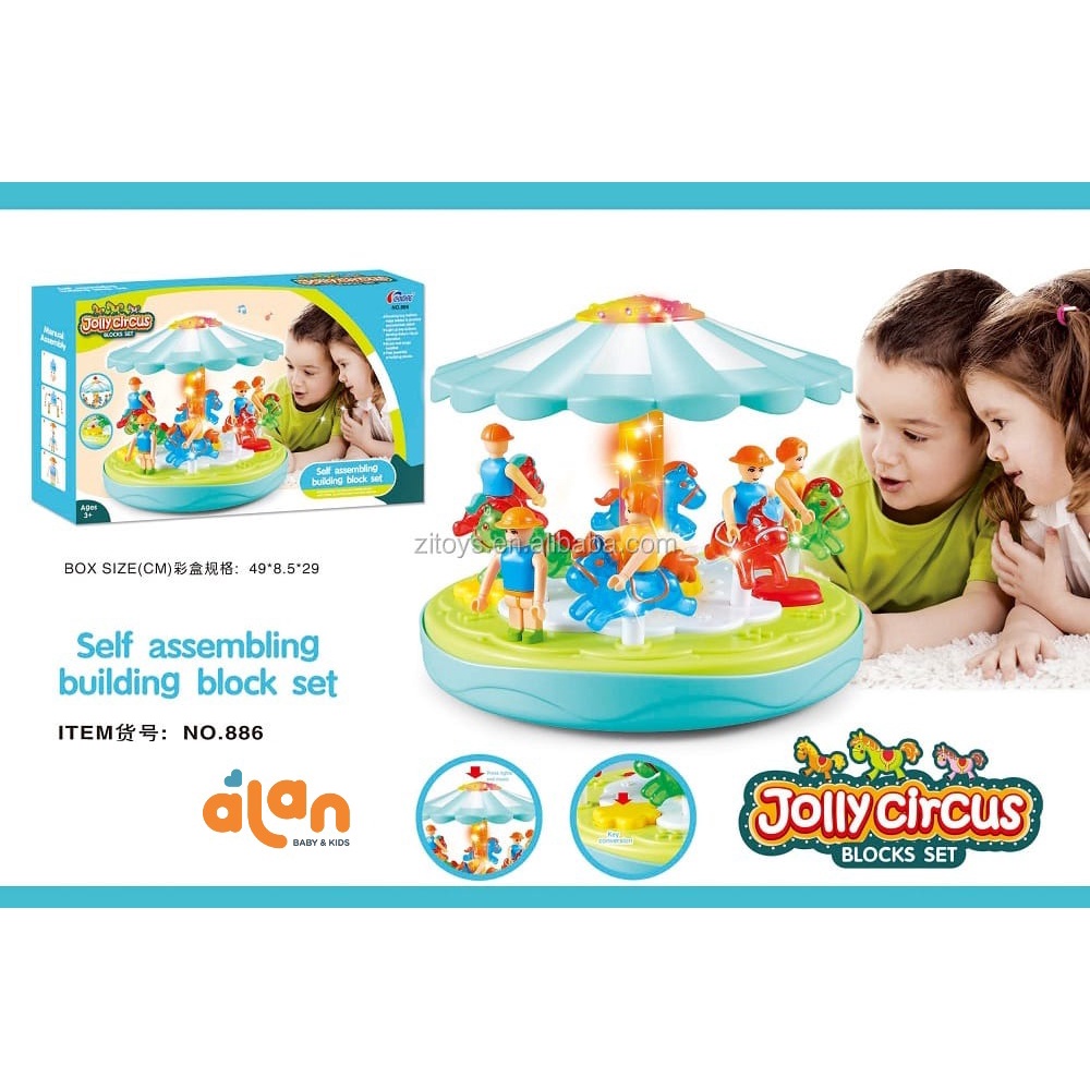 Jolly Circus Blocks Set 886 - Mainan Anak