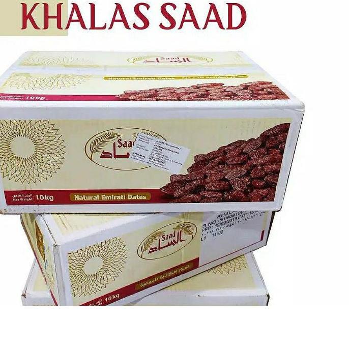 

Diskon | BMH|Kurma Khalas Saad Premium Asli 10 kg