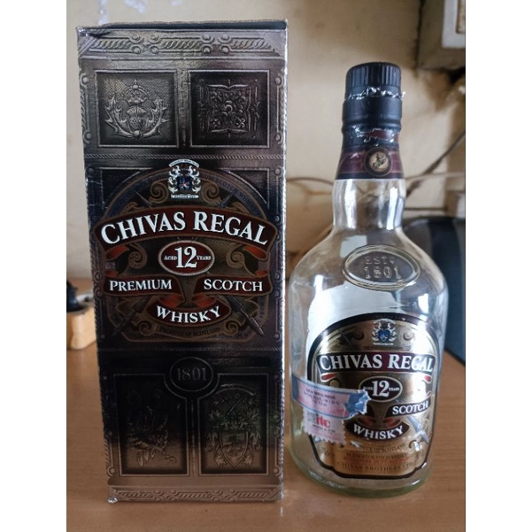 Botol Bekas Chivas Regal Pajangan dan Hiasan