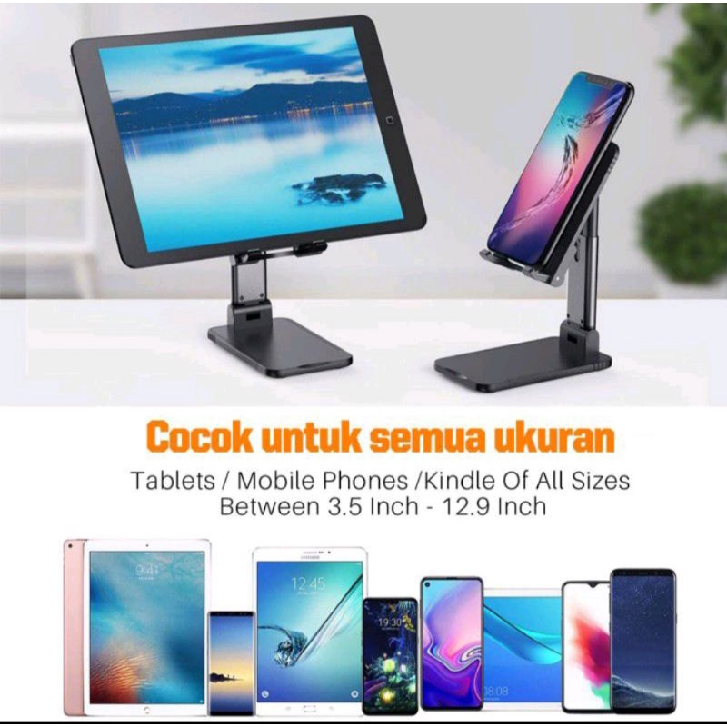 folding desktop phone stand HD-23-phone Holder stand Hp handphone