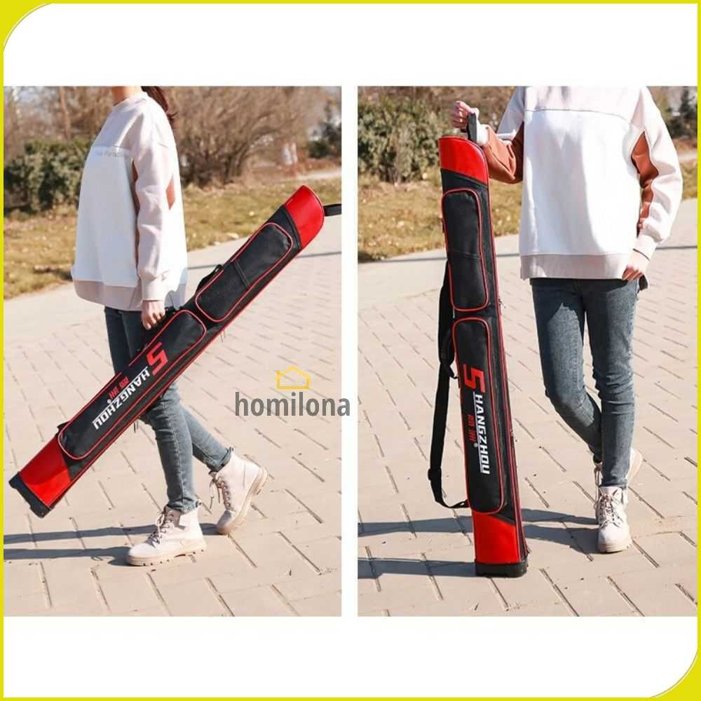 Meng Zhi Yu Tas Pancing Waterproof Fishing Tackle Rod Bag 125cm - FB25