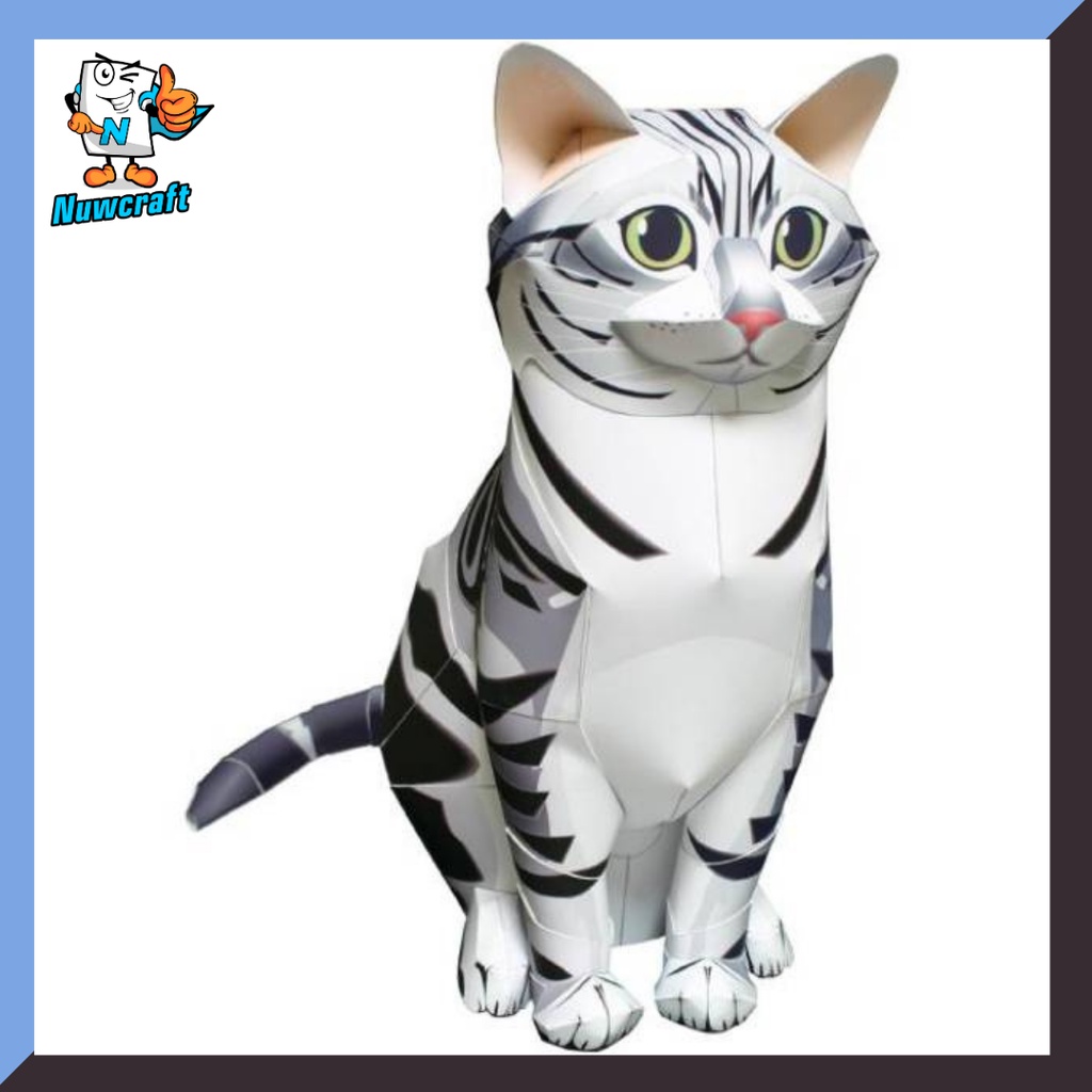 Nuwcraft American Shorthair papercraft