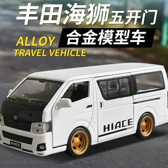 Miniatur Diecast Mobil XLG Toyota Hiace Skala 1:32 ---MURAH---