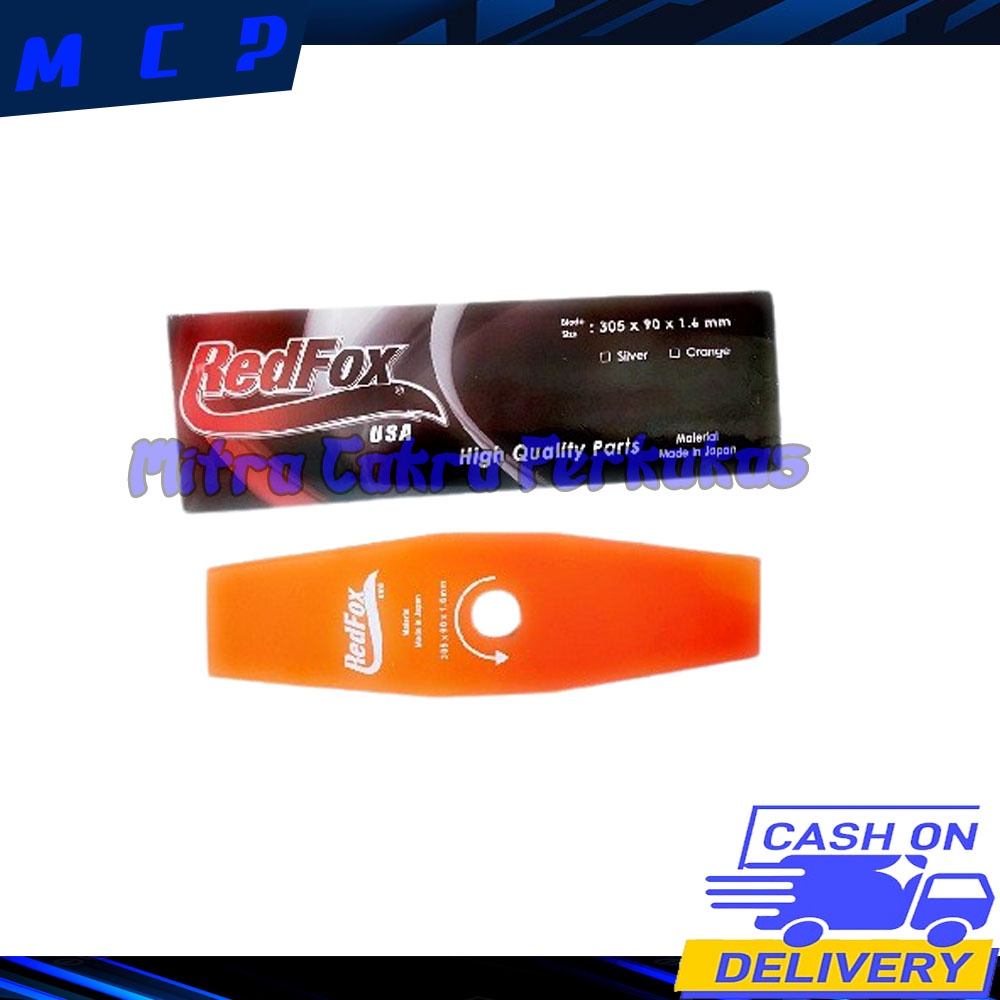 Mata Pisau Potong Mesin Rumput Pisau mesin potong rumput pendek pisau potong rumput Mata Pisau Potong Rumput 305 x 90 328 Brush Cutter Blade 305mm 30cm