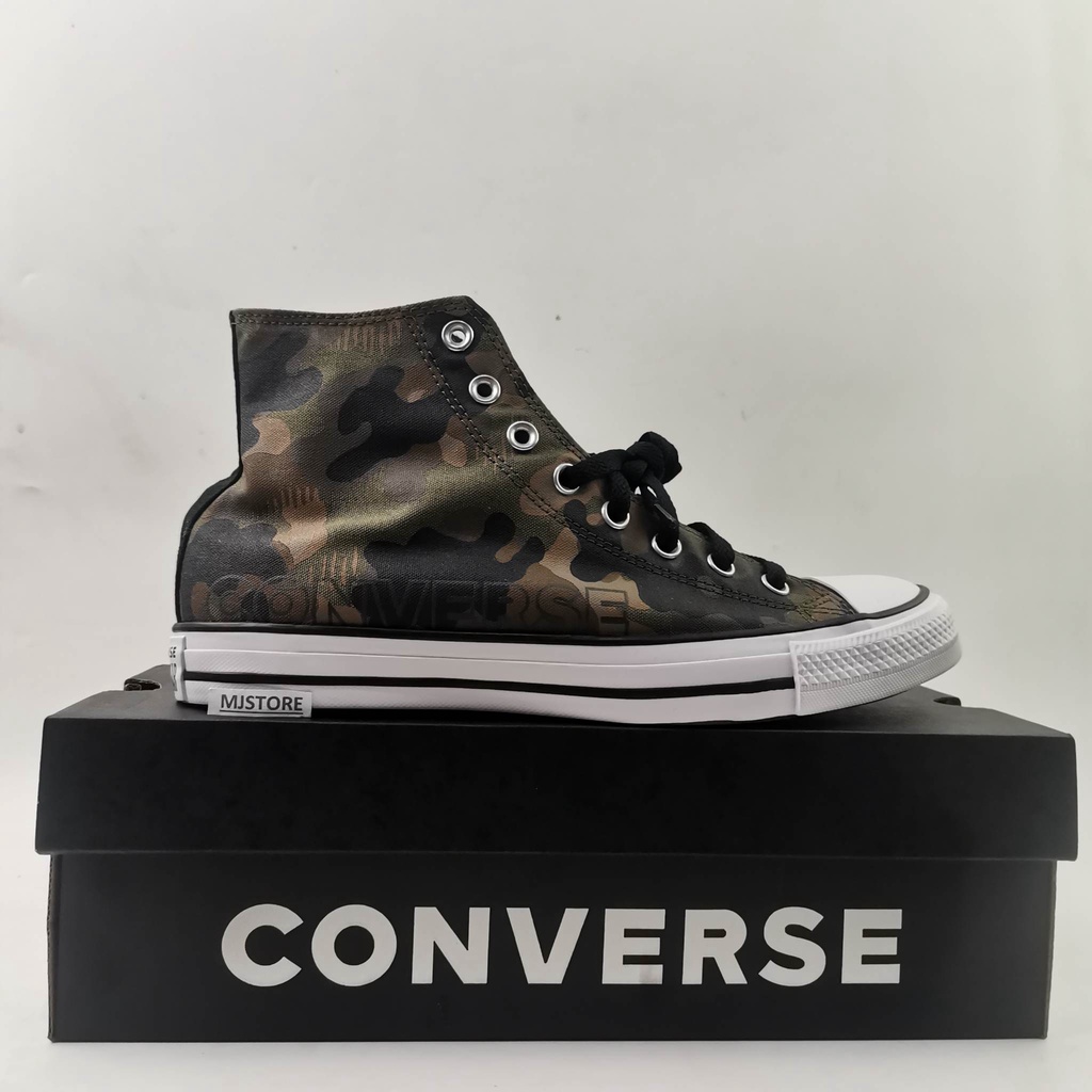 Sepatu Converse CT All Star Desert Camo Men's Sneakers - Orange