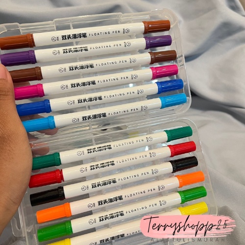 

Stabilo Floating Pulpen Isi 12pcs Warna Nyata Di Air Cantik Murah Cod
