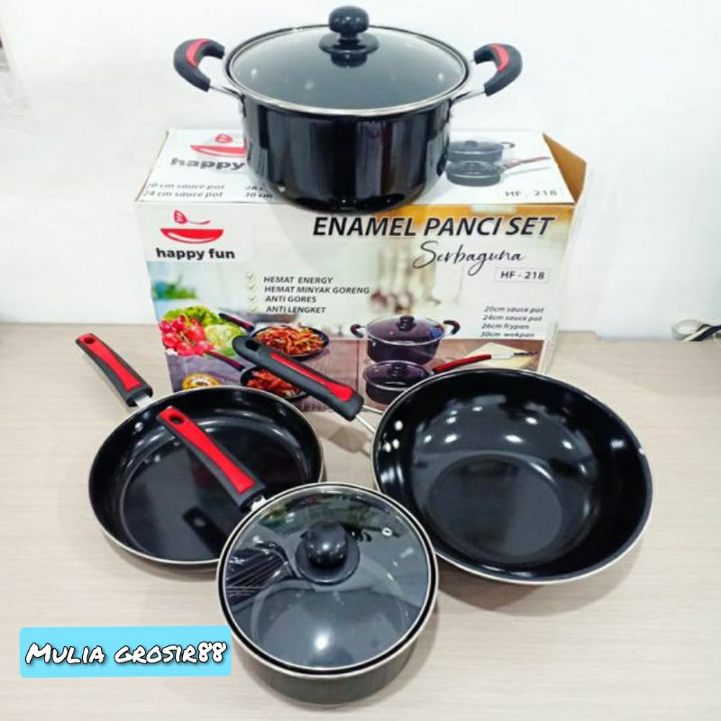 Panci Set Happy Fun isi 6 HF 218