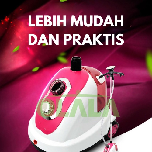 Steam Iron Mesin Setrika Pakaian Uap 2 in 1 TM-MY528