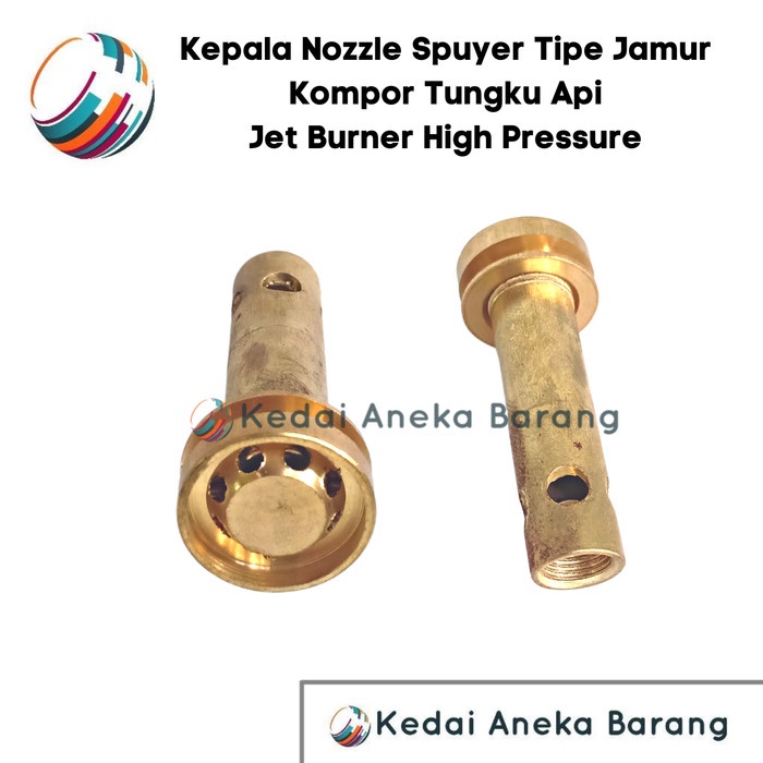 KEPALA JAMUR SPUYER KOMPOR BURNER TUNGKU API HIGH PRESSURE GAS LPG