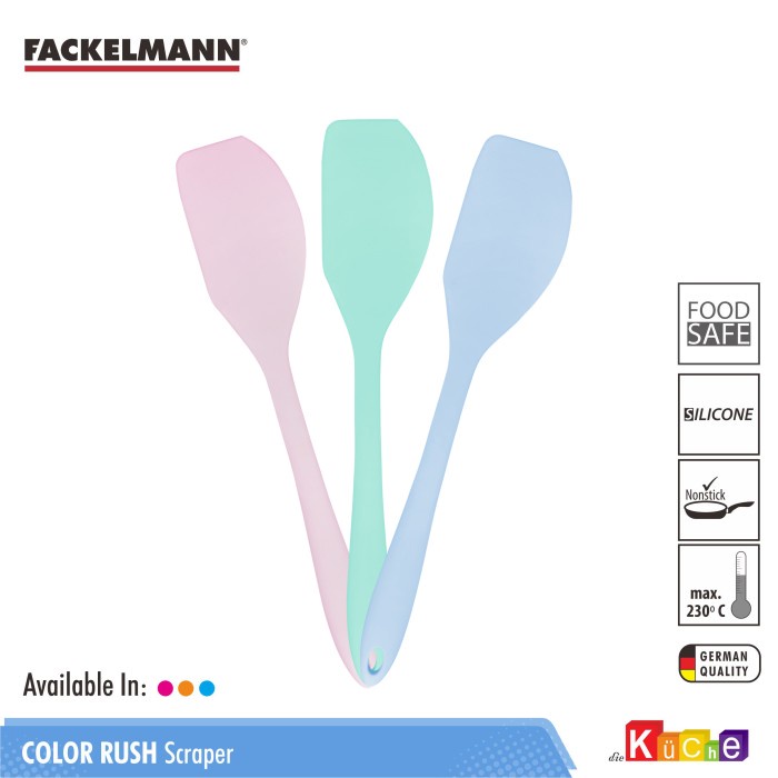 SILICONE SCRAPER FACKELMANN