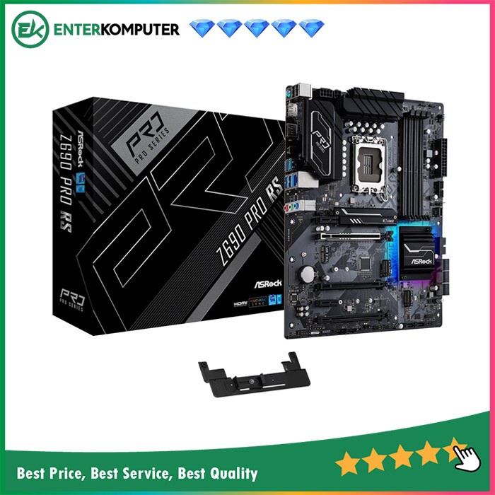 ASRock Z690 Pro RS (LGA1700, Z690, DDR4, USB3.2 Type-C, SATA3)