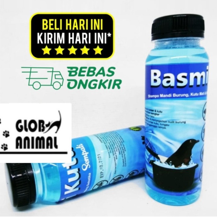 %$%$%$%$] SHAMPO ANTI KUTU BURUNG 250ml basmi tungau sabun mandi burung +obat